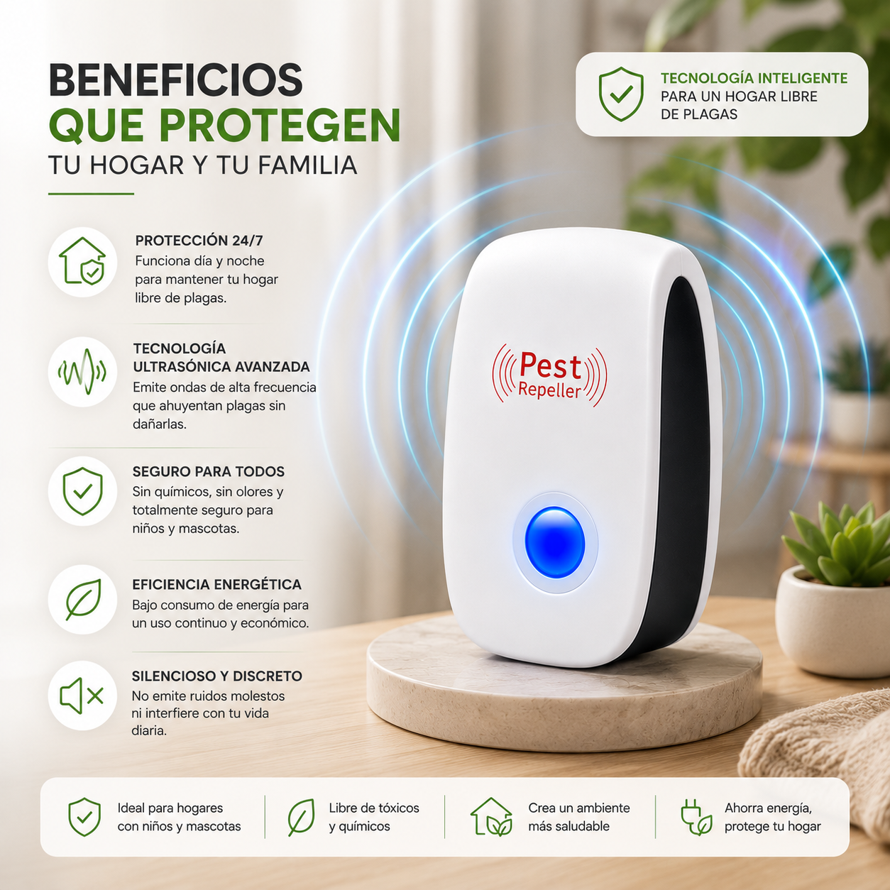 Despídete de las plagas sin químicos