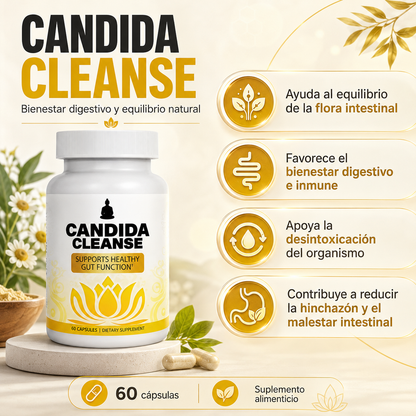 Candida Cleanse Premium (Pack de 60 Cápsulas)