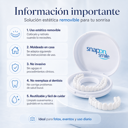 Carillas Dentales Removibles