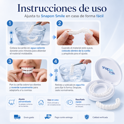 Carillas Dentales Removibles